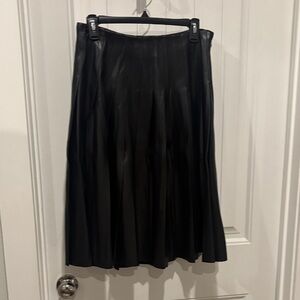 Chic Black A-Line Skirt